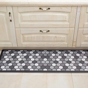 19.6 in. x 55 in. Anti-Fatigue Kitchen Runner Mat (Geo)